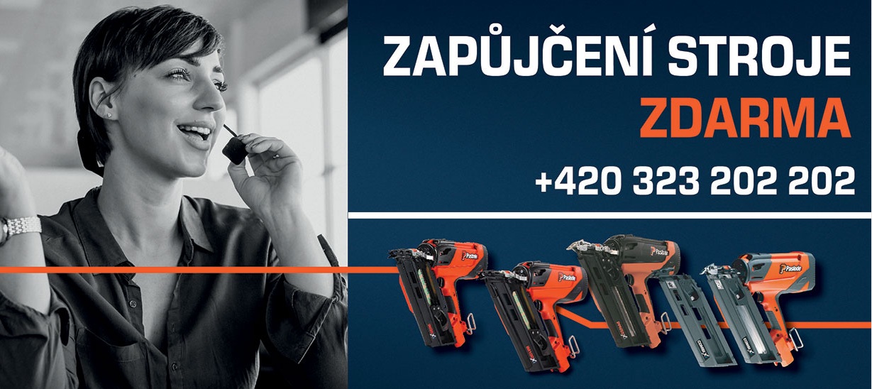 Zapůjčení hřebíkovačky zdarma